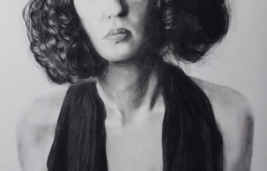 Woman #4 in Charcoal